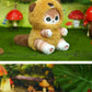 Kawaii Keychain Pendant Cartoon Mofusand Shark Cat Cross-Dressing Doll Backpack Decor Toys
