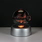 Pokemon 3D Crystal Ball Pikachu Gengar Eevee Mewtwo Anime Game Pokeball Led Night Light Base Kids Birthday Gift Home Decoration