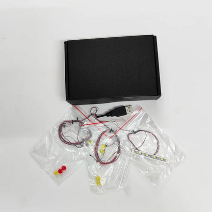 LED Light Set For 10262 Compatible 21046 Aston Martin (Only LED Light, NOT Include The Model Bricks)