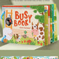 New Montessori Scene Stickers for Children DIY Hand-on Puzzle Reusable Books Cartoon Learning Cognition Toys for Kids Gift