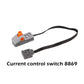 MOC Power Functions Servo Train Motor Battery Box Switch Light IR Remote Control Receiver Technical Parts Set Building Blocks