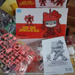 SD Chibi Mecha 4 Styles Set Assembly Model Kit With Weapon Shield Articulated Desktop Collectible Toy Gift
