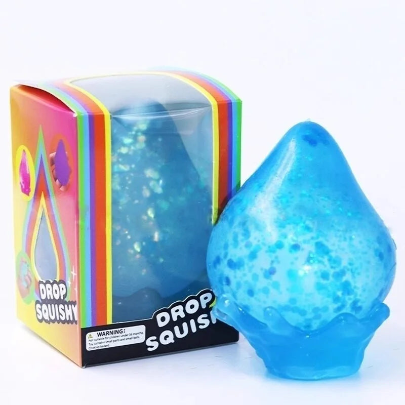 Schylling Needoh Maltose Dream Drop Cube Gumdrop Jellyfish Slow Rising Decompression for Sensory Squeeze Relax Stress Relief Toy