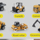 6pcs/set Alloy Engineering Truck Toy Car Classic Construction Model Vehicle Loader Tractor Excavator Toys for Boys Gifts
