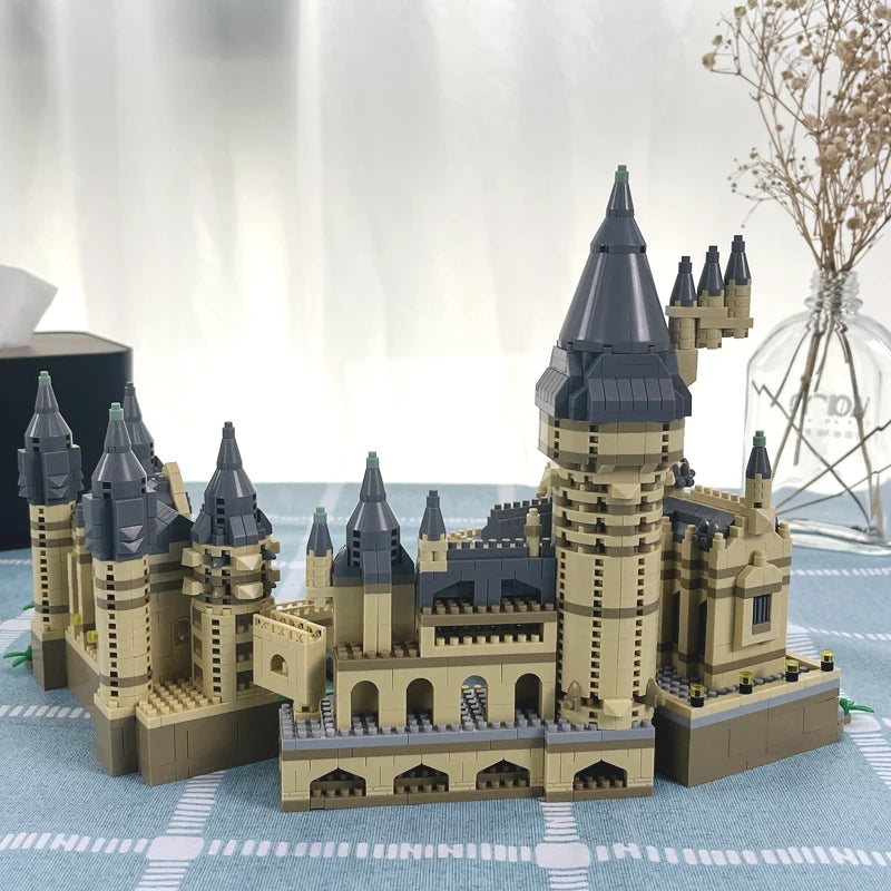 New Micro Building Blocks Set Magic Middle Ages Castle MOC Creative Bricks Toys for Kids Adult Christmas Gifts DIY Toy 3000+Pcs