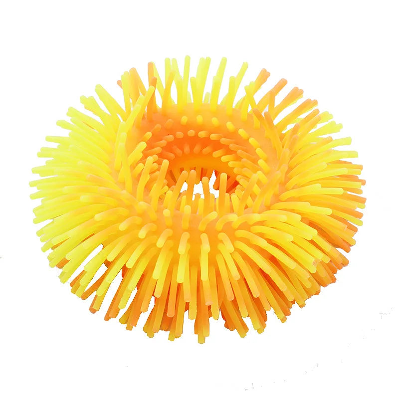 1/4PCS Dense Hair Bracelets Fidget Toys Contrast Color Stress Relief Stretch String Sensory Toys for Kids Gifts Classroom Prizes