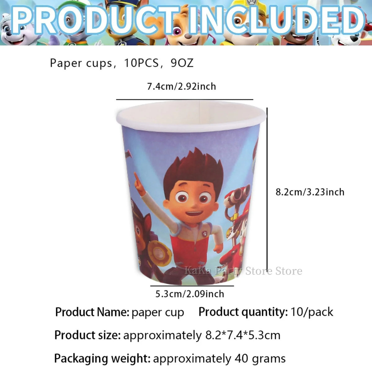 PAW Patrol Birthday Party Decoration Tableware Tablecloth Plates Cup napkin gift bag Balloons PAW Patrol Party Favors Supplies