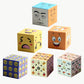 Magic Cube 3x3x3 Cartoon Alien dollar graffiti UV Fun Stress Relief Puzzle Professional Smooth Speed Game Children's Toys Gifts