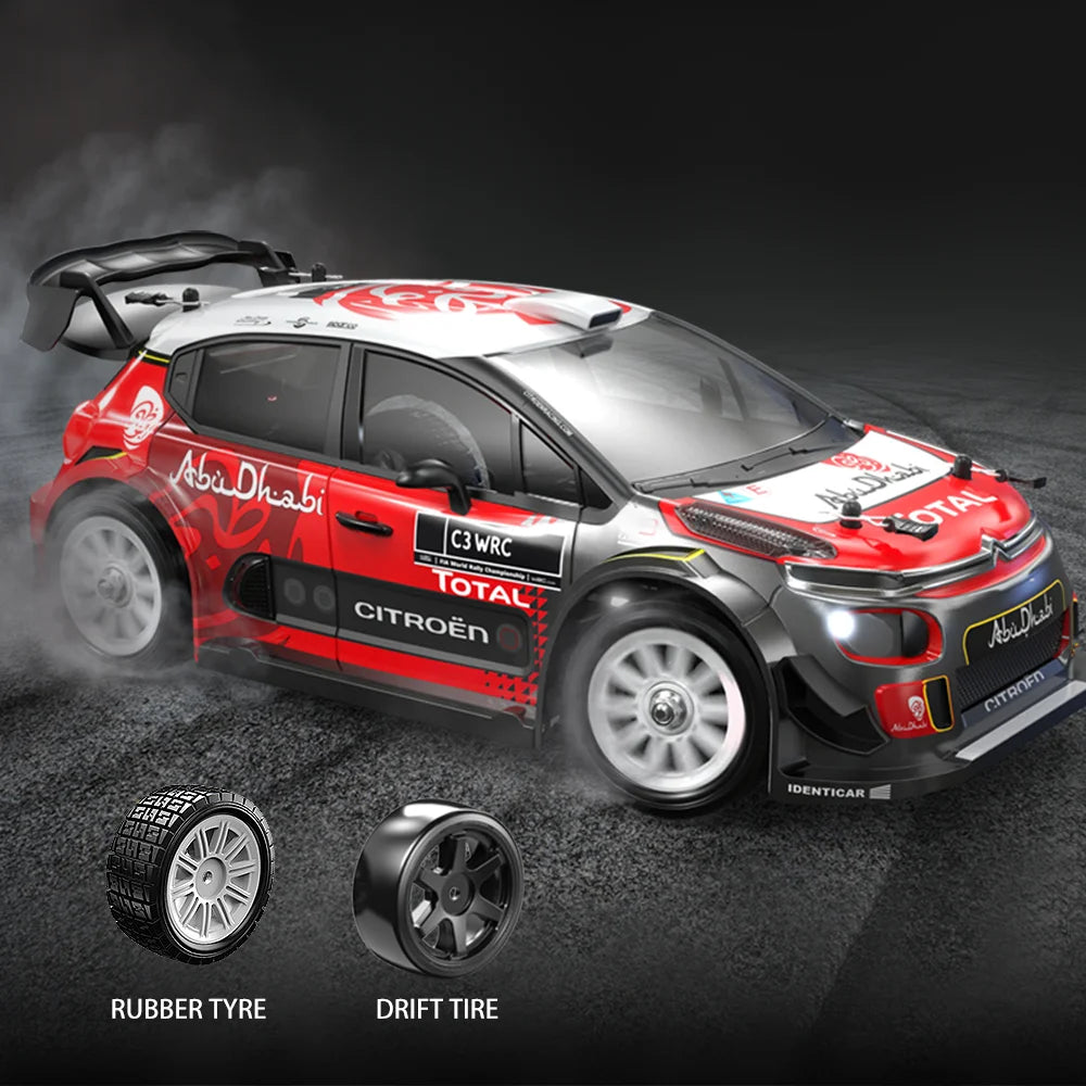 1/14 MJX 14303 Rc Drift Car 2.4G High Speed Drift Rally Truck Hyper Go Brushless 4WD Off-Road RC Cars for Adults for Toys As Gift