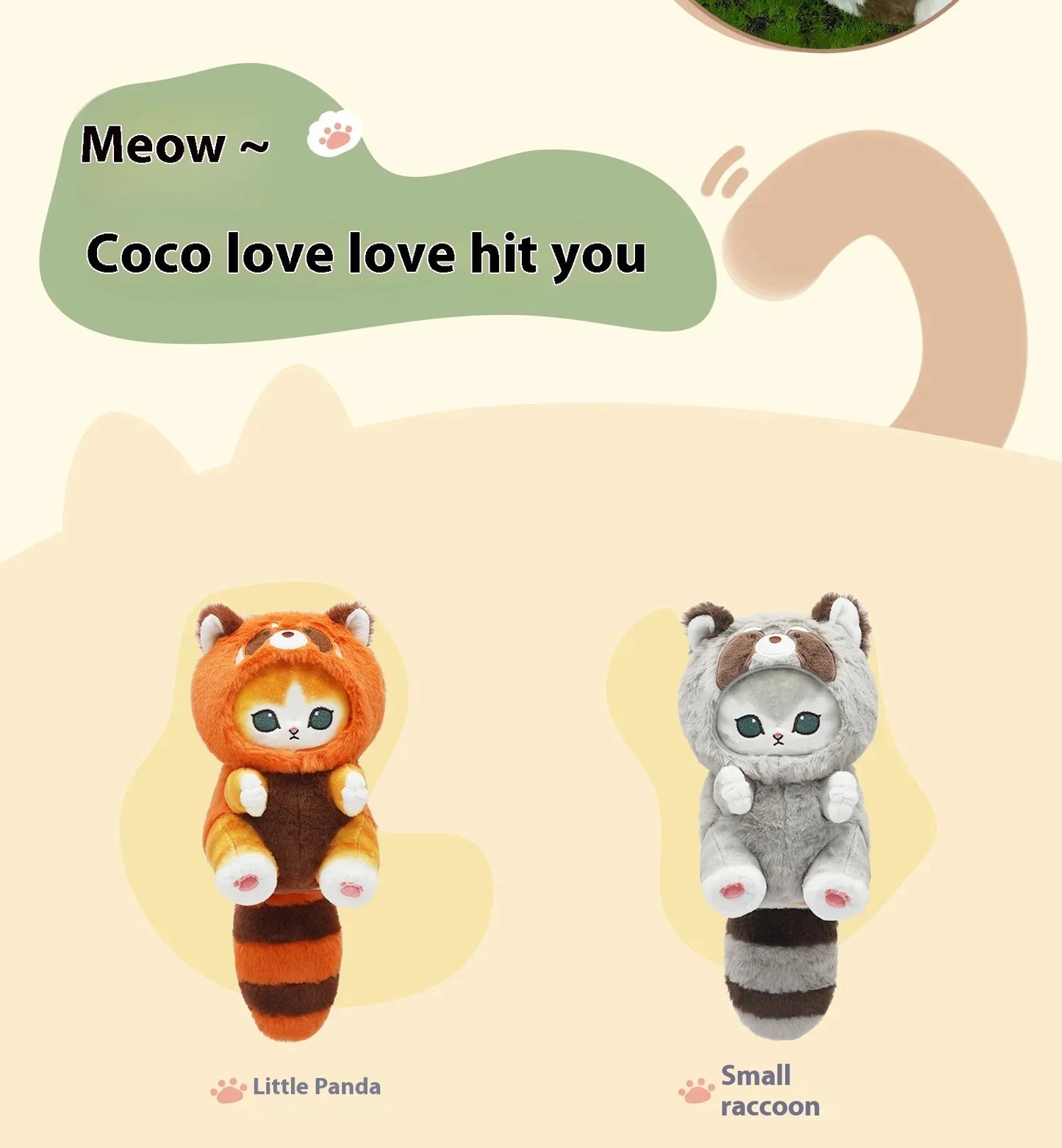 Kawaii Keychain Pendant Cartoon Mofusand Shark Cat Cross-Dressing Doll Backpack Decor Toys