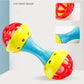 1pc random color Toddler Double-headed Hand Rattles Soothing Hand Grip Rattles Toys Baby Rattle Baby Nibbling Toys Baby Toys 0 -