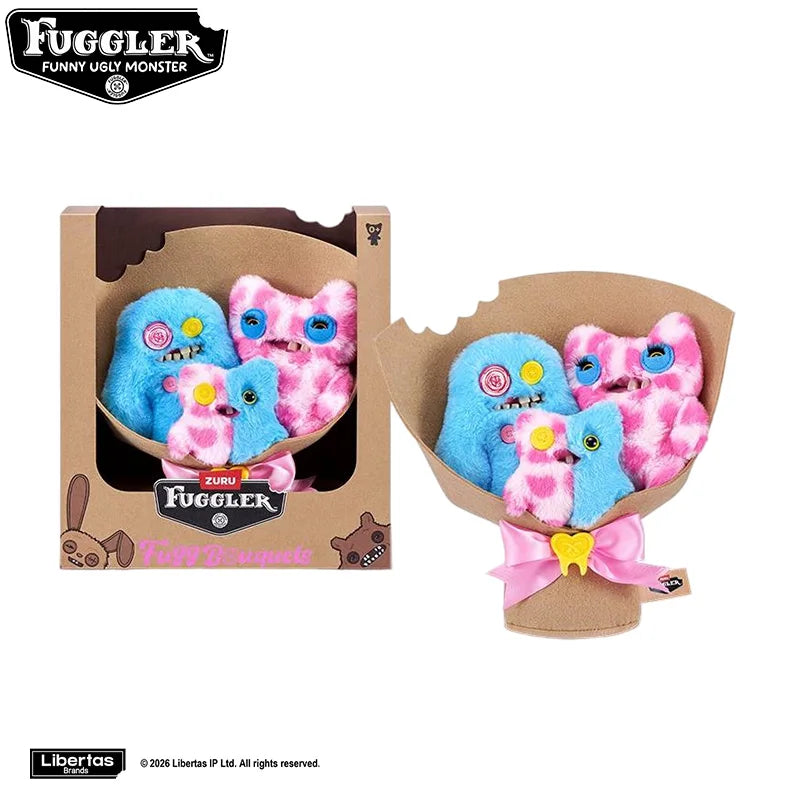 Original Fuggler Fugg Love Plush Toys Fugglers Funny Ugly Monsters Fuggs Bouquets Filling Plushies Dolls Valentine's Day Gifts