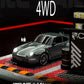 4WD Remote Control Drift Car Full Size 1:24 Mini Remote Control Racing Car Model 2.4G Radio High Speed 4X4 RC Car Vehicle Toy