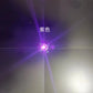 3Pcs Miniature Magnetic Control Led Lamp Model Wireless Light Toys Diy Model Making Kits for Robots /Cars With Battery
