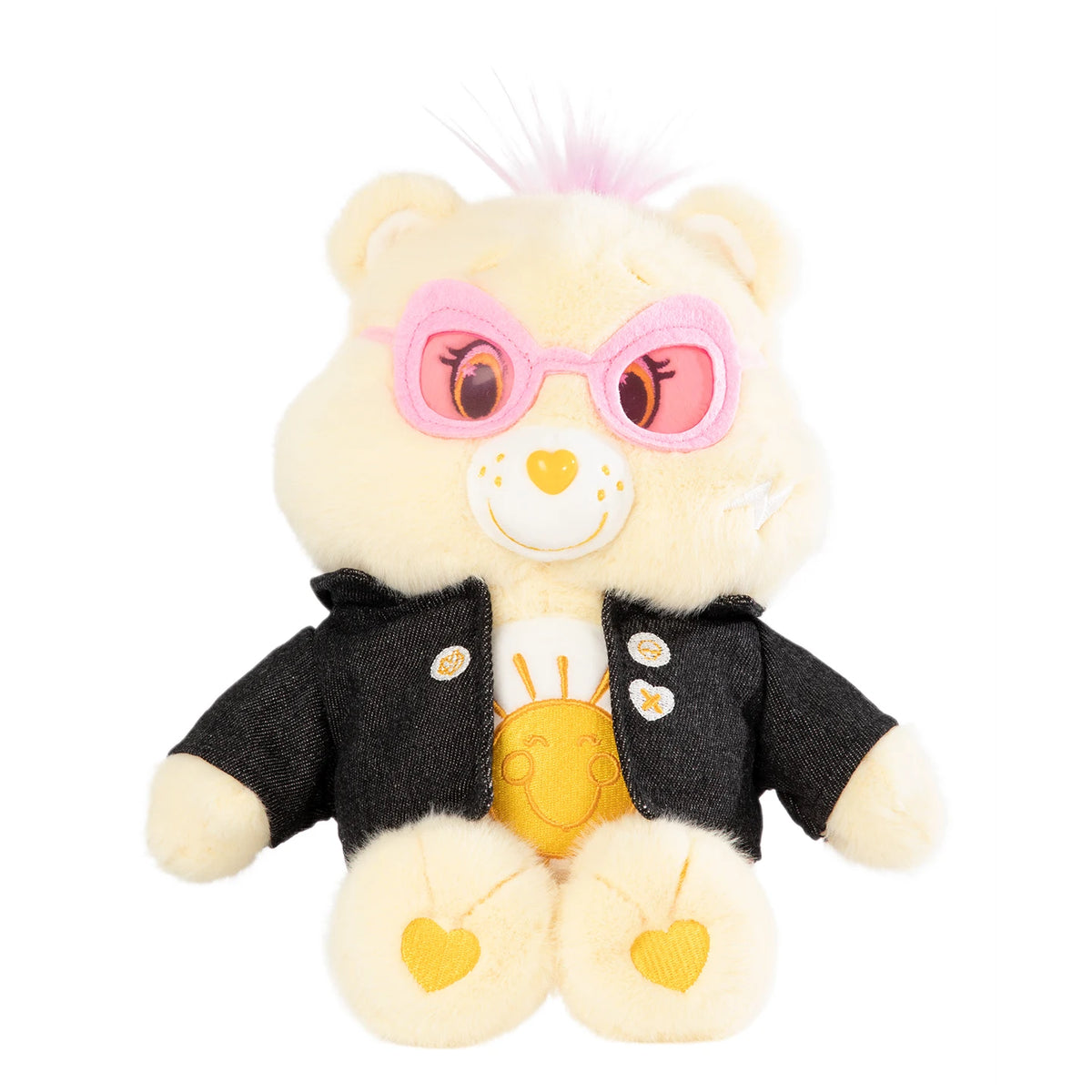 Care Bears 33cm Plush Toy Cartoon Dolls Cute Stuffed Bear Toys Denim Jacket Soft Animal Doll Gift Home Decor Ornament Collectib