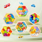 Baby toy Wooden jigsaw Puzzle Creative 3D Puzzle for Children's Intelligence Development Ealy Educational toy for Children