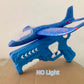Catapult Foam Plane Gun Fire Outdoor Sports Hand Toss Flying Glider Toy Boys GGirls