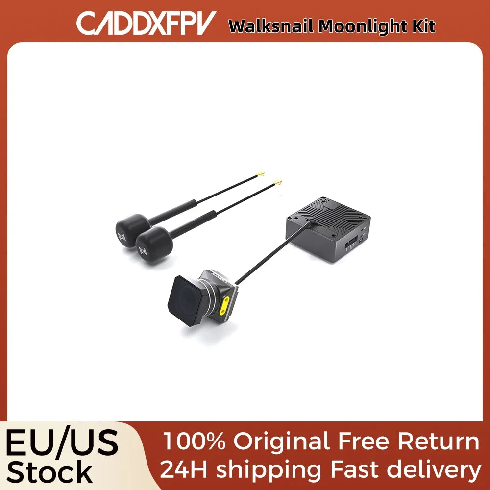 （US in stock）Caddxfpv Walksnail Avatar Moonlight kit 4k/60FPS Built-in EIS Gyroflow FOV 160° For Drone