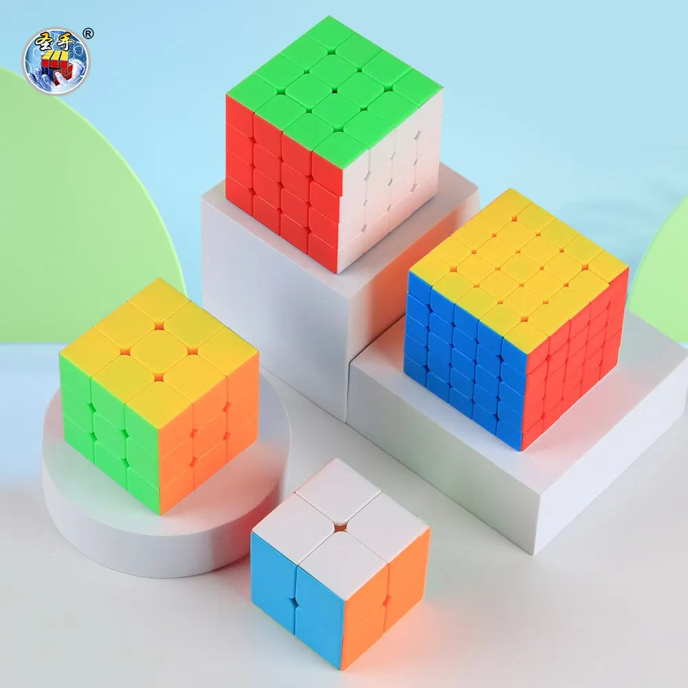 SENGSO Speed Cube 3x3 Legend Series Stickerless Magic Cube Profession Puzzle High Quality Kid's Fidget Toys