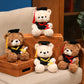 Cute Graduate Dr. Bear Plush Toy Stuffed Bear Kawaii Toys Funny Graduation Gift Home Decor