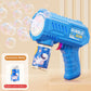 Fully Automatic Bubble Gun Rocket Bubbles Machine Automatic Blower with Bubble Liquid Toy for Kids Beach Outdoor Bubble Gifts