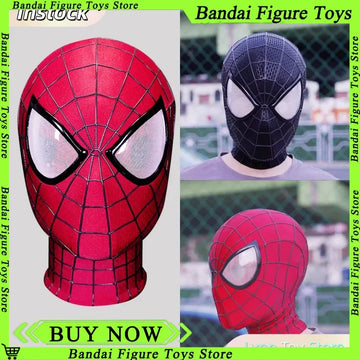 Hottoys New Amazing Spider-Man 2 Handcrafted High-Quality Mask Spiderman Garfield's Version Of Peter Parker Halloween Xmas Gift