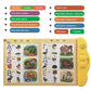 Russian Electronic Sound Book for Toddlers Educational Book Toy Kid Russian Language Reading Interactive books for Children