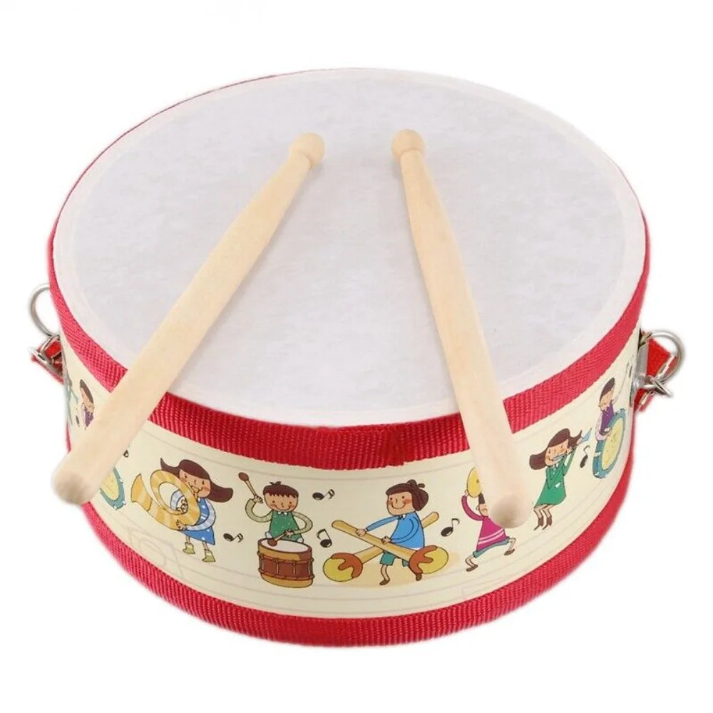 New Early Education Beat Children Toys Drum Wood Percussion Instrument Musical Instrument