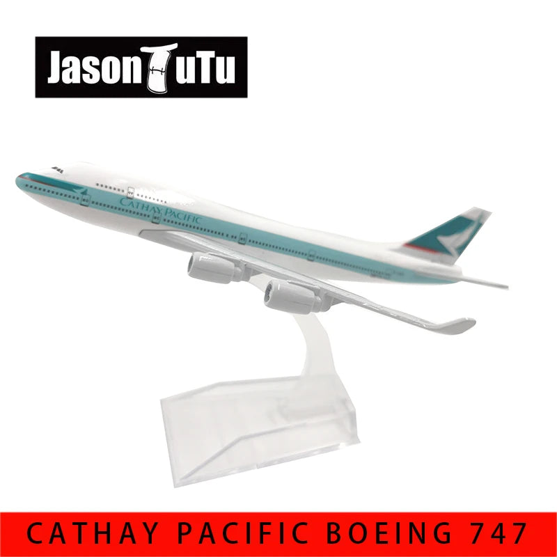 JASON TUTU 16cm Lufthansa Airbus A340 Plane Model Airplane Model Airbus Aircraft Model 1:400 Diecast Metal Airplanes Plane Toy