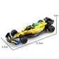 (bagged)1:43 Formula DIECAST Alloy Model Car, Simulated Metal vehicle, children's racing cars, boy's toy model, car ornaments