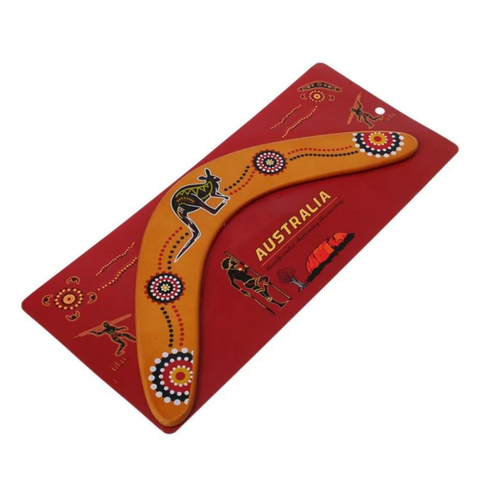 Interactive Toy Interactive Game Early Education Boomerang Toy Kangaroo Boomerang V Shaped Boomerang Flying Boomerang Toy