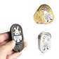 Metal EDC Fidget Slider with Cartoon Rabbit Pattern, Adult Portable Stress Relief Toy for ADHD and Anti-Anxiety, Gifts For Men