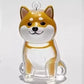 Adorable Cat Hair Storage Pendant Keychain Transparent Cat/Dog Hair Storage Container for Pet Lover DIY Pet Memorial Keychain