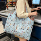2026 New Snoop Y Portable Foldable Supermarket Shopping Bag Large Eco-Friendly Bag Large Grocery Handbag Capacity Tote Hot Sell