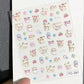 Pokemon Pikachu Nail Stickers 5D Embossed Nail Art Stickers Water Cup Phone Case DIY Deco Birthday kids Gift