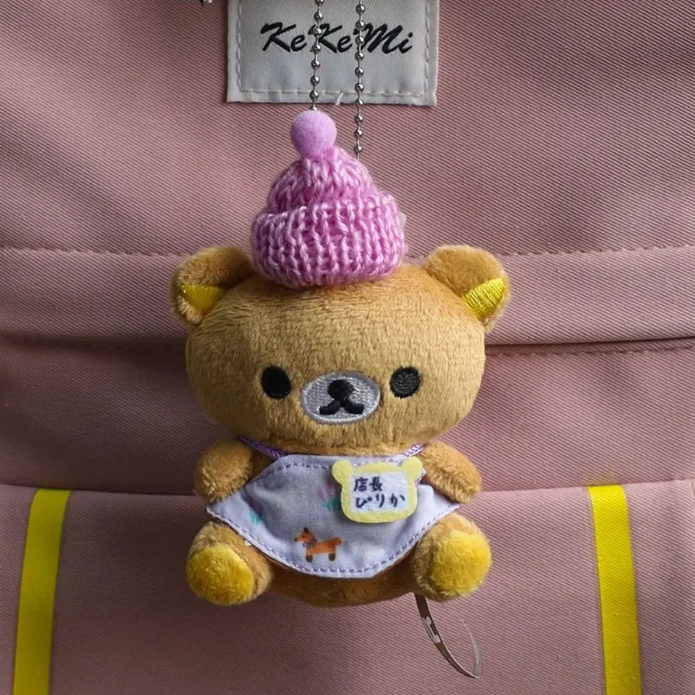 20th Anniversary Anime Cartoon Easy Bear Gluttonous Bear Cute Baby Hug Plush Toy Small Pendant Gift Toy