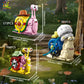 HUIQIBAO MOC Snail Insect Model Building Block Phone Bug Series Bricks Set Construction Toy For Children Desk Home Decoration
