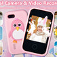 Kids Smart Phone Camera Toy Phone 40+ Games Touch Screen Learning Toy For 3-12 Year Old Boys Girls MP3 Player Birthday Gifts