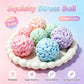 Squishy Stress Relief Ball Fidget Toy Syringe Included Antistress Decompression Sensory Adults Soft Slow Rising Office Home Gift