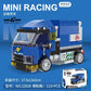 Racing Car Bus Engineering Vehicle Ambulance Pull Back Model Building Blocks Brick Toys Children Boys Birthday Gift Brick