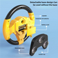 Children's Steering Wheel Toy, Simulated Co-Pilot 360-Degree Rotating Music Steering Wheel, Educational Enlightenment Toy