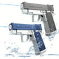 Mini Water Gun Children's Interactive Water Toy Water Spray Gun Summer Gift Toy with Linkage Rear Seat Continuous Fire Water Gun