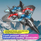 RC Aircraft EPP Foam Stunt Glider Electric Fighter Remote Control Airplane Fall Resistant Plane Toys for Boys Kids