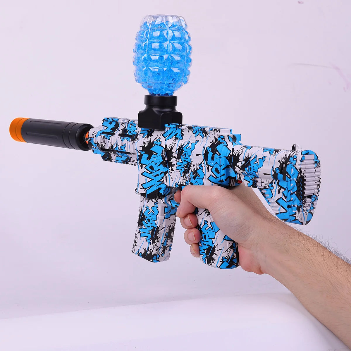 Electric Ball Blaster 2PCS Balls Gun Cool Toy Gun for Outdoor Activities Shooting Game Holiday Gifts Christmas HalloweenGift