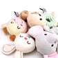New Baby Rattle Toys Cartoon Animals Plush Infant Hand Ring Bed Toys for Newborn 0-24 Months Toddler Early Educational Toy