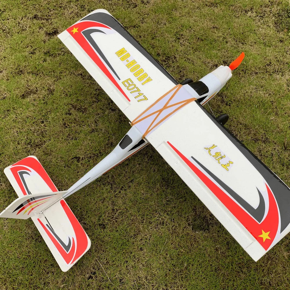 1030mm Wingspan RC Airplane E0717 Cessna 185 Short Distance Takeoff EPS RC Airplane Fixed Wing Trainer KIT/PNP