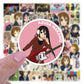 50PCS Cartoon Anime K-ON Light Sound Girl Graffiti Waterproof Stickers Creative Trendy Fridge Mug Helmet Car Decoration Stickers