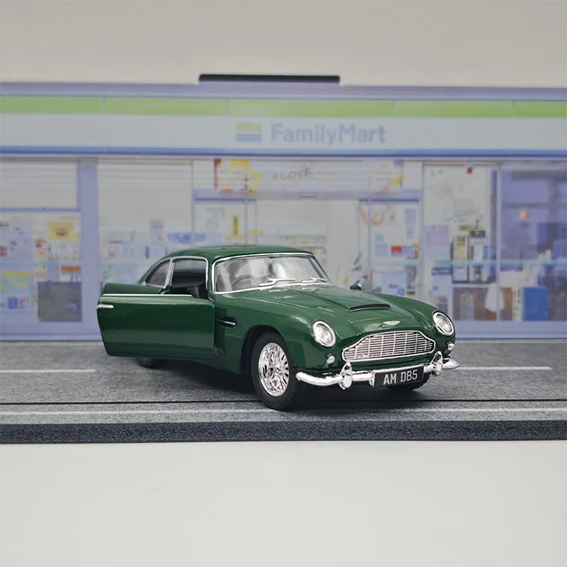 kinsmart Aston Martin DB5 Classic Car Alloy Diecast Car Model 1/38 Toy With Pull Back Male Gift Toy Collection