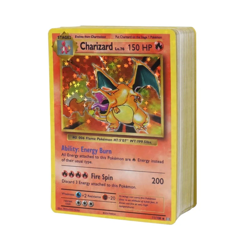 New Holographic Pokemon Cards Scarlet Violet 80Vmax 20EX English Letter Pokemon trading card Kids Gift