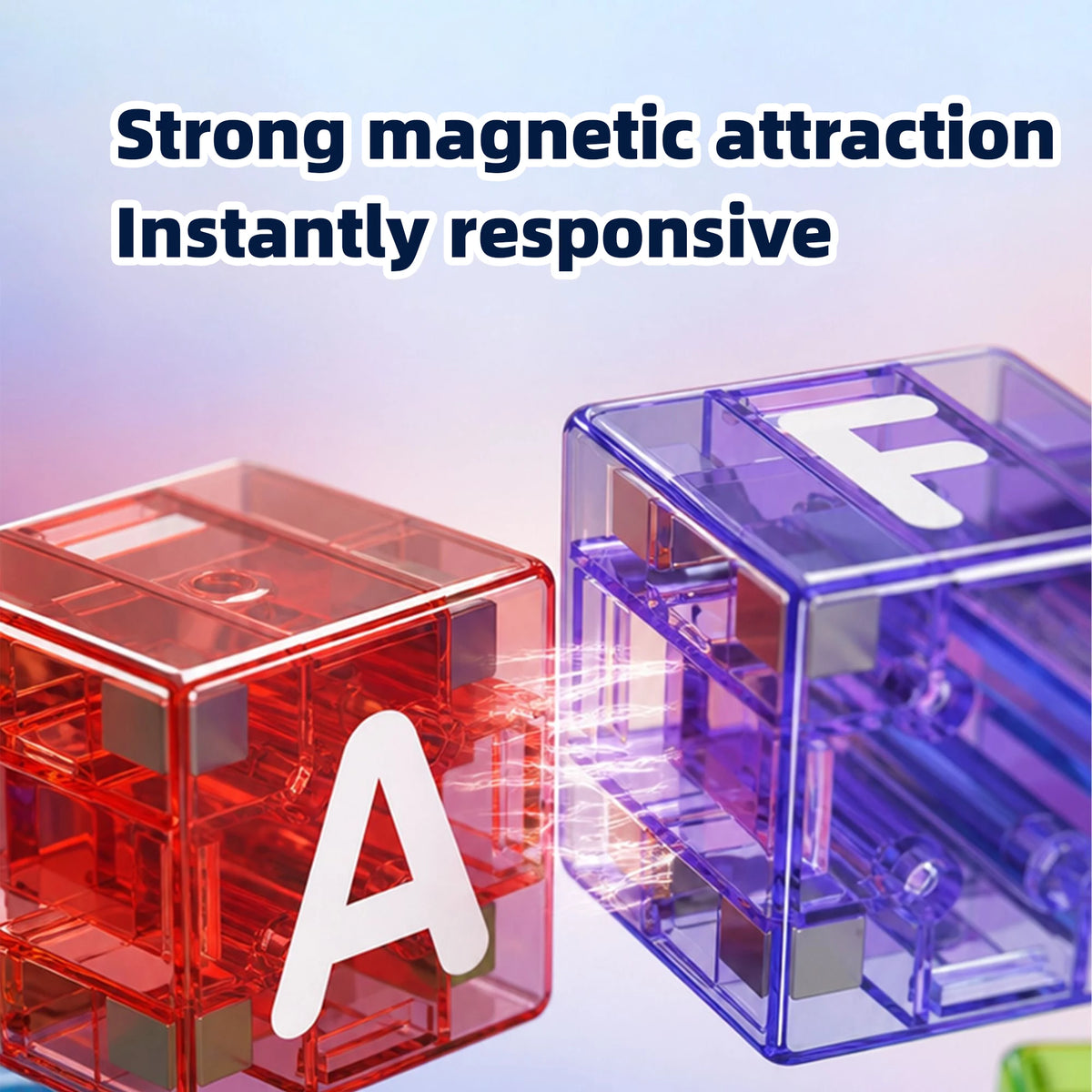 Digital and Alphabetic Block Magnetic Building Blocks Jigsaw Puzzle Early Education Children's Educational Toy Tabletop Game Bab